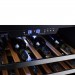 Summit SWC532LBIST 44-Bottle Dual Zone Built In Wine Cellar in Black